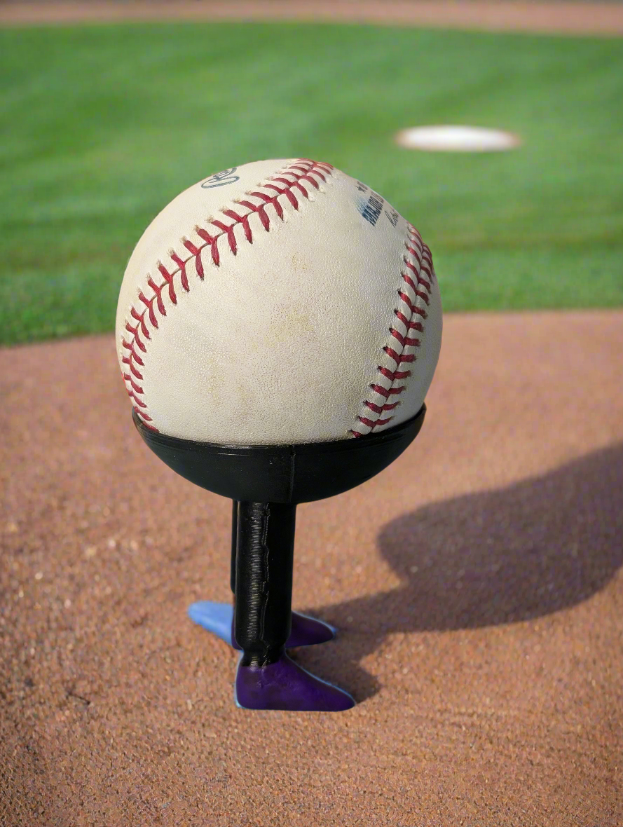 Baseball Legs - secure display stand