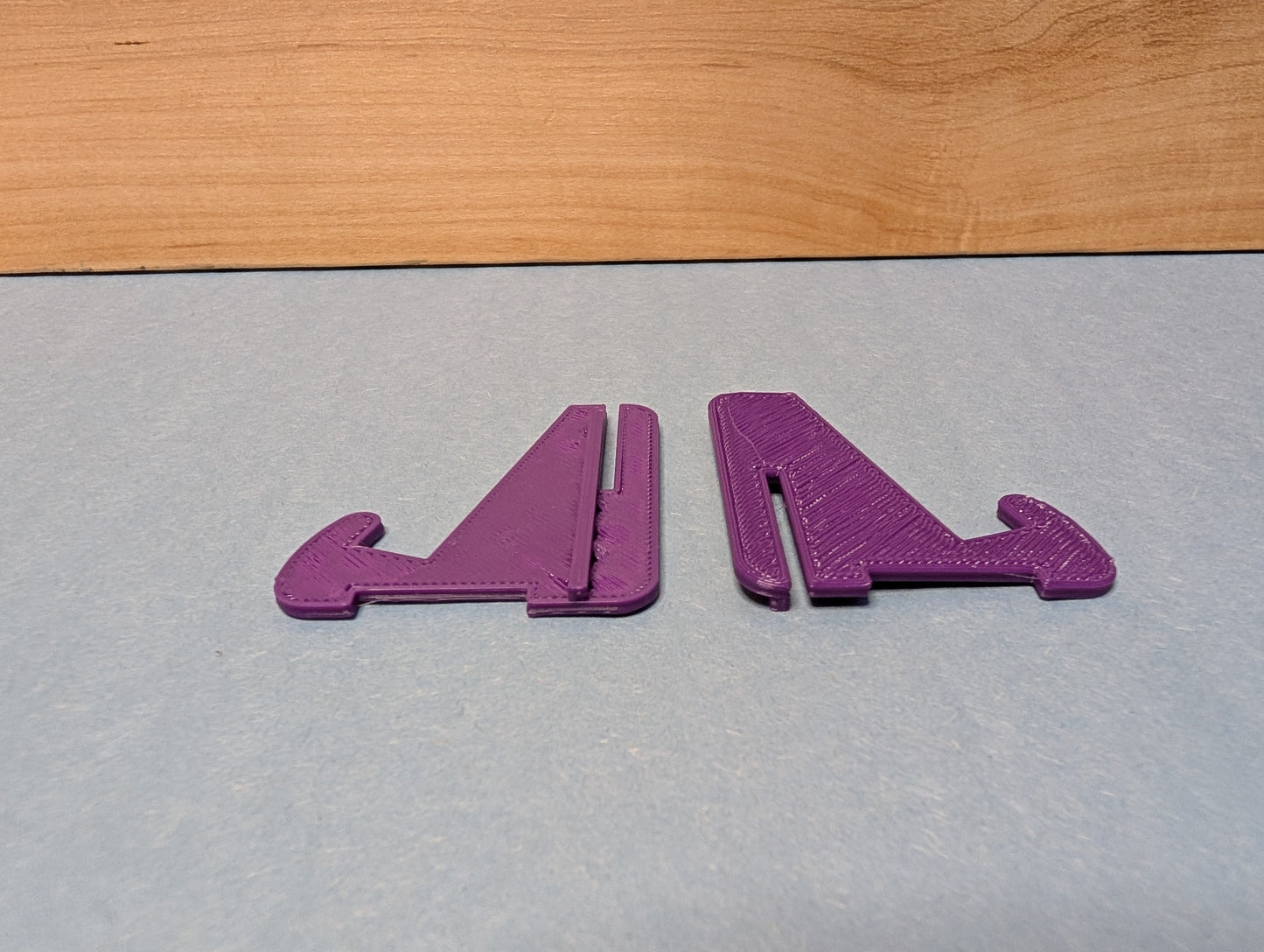 Purple Display Stand - Set of 3