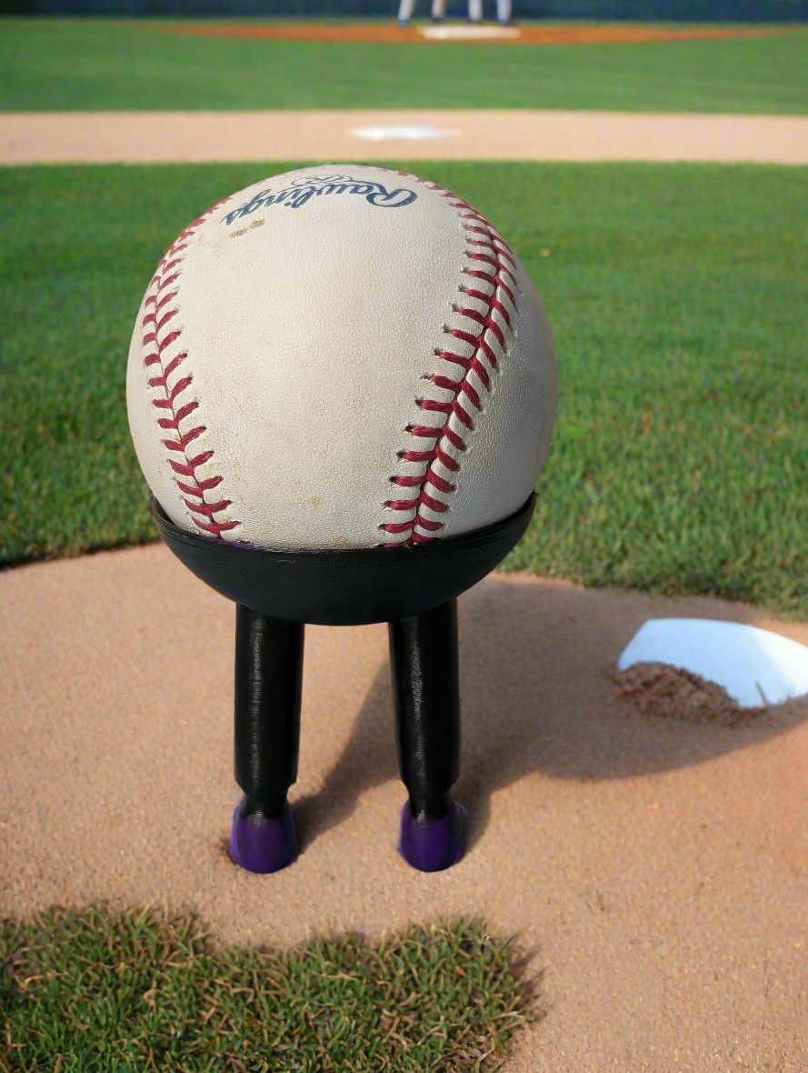 Baseball Legs - secure display stand