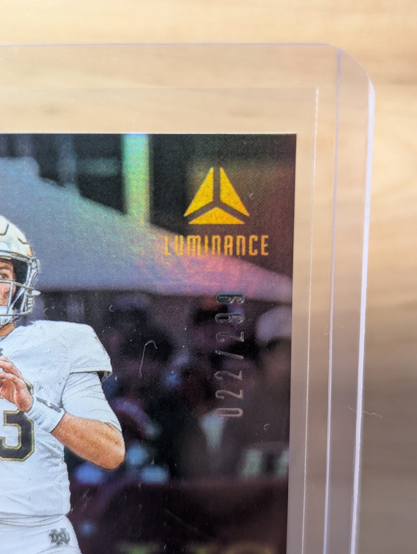 2025 Panini Luminance GOLD Riley Leonard Rookie /299 Colts QB