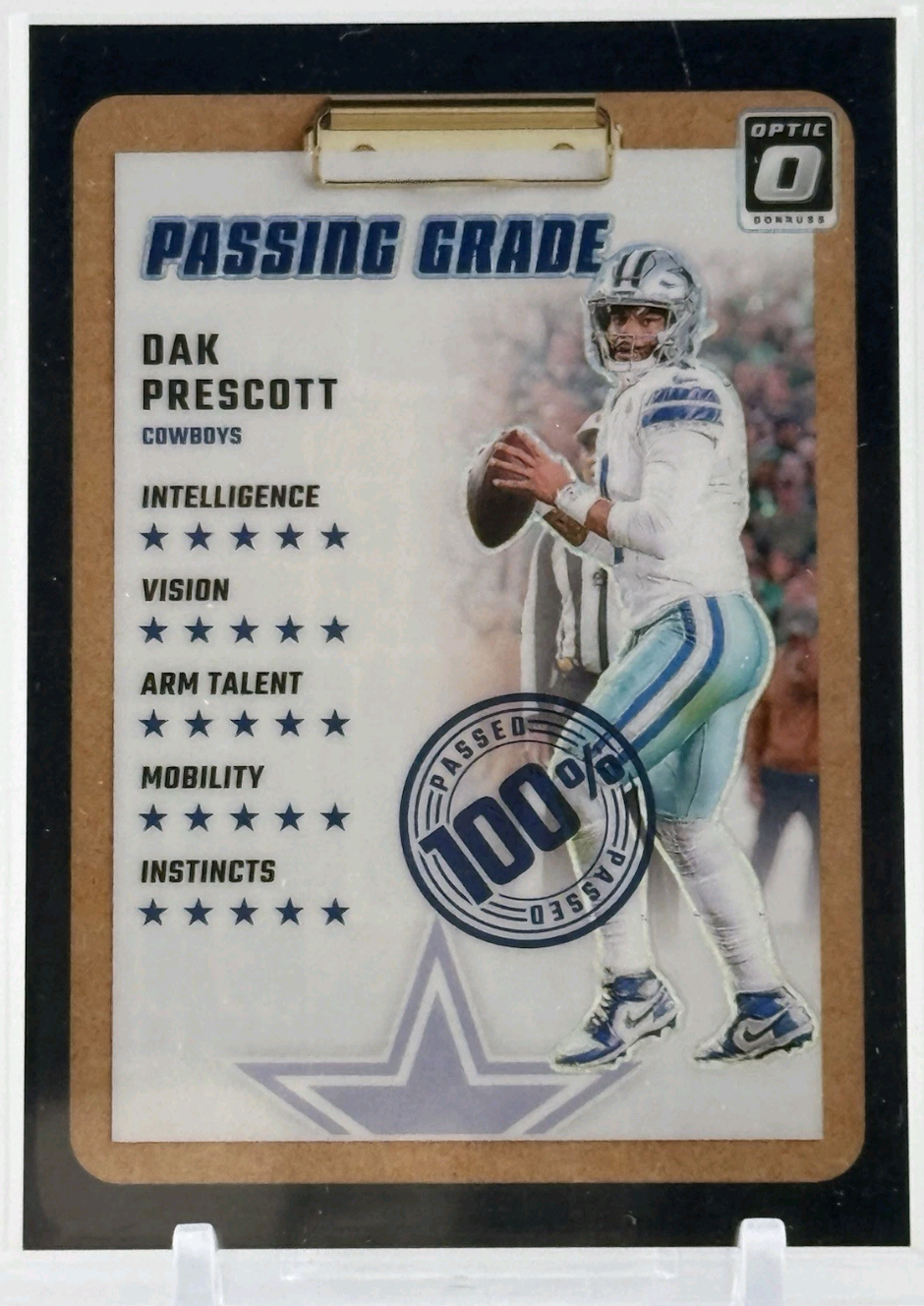 2024 Panini Donruss Optic Passing Grade Dak Prescott No. 7 (13/25)