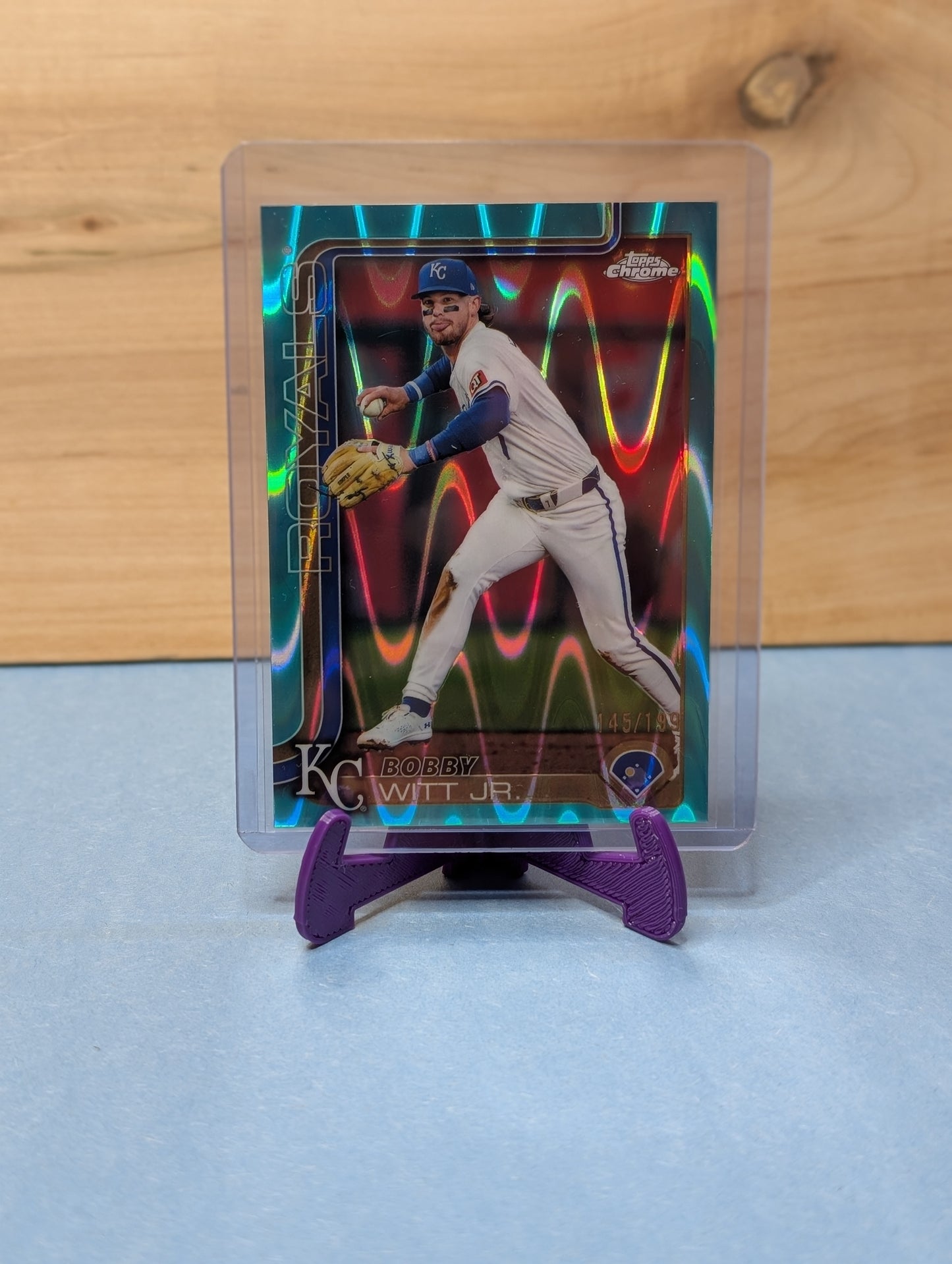 Purple Display Stand - Set of 3