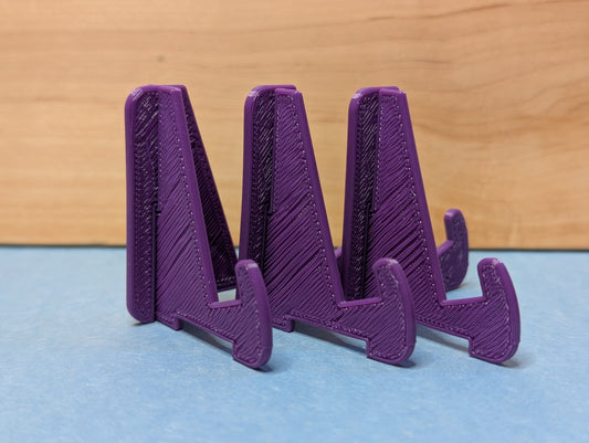Purple Display Stand - Set of 3
