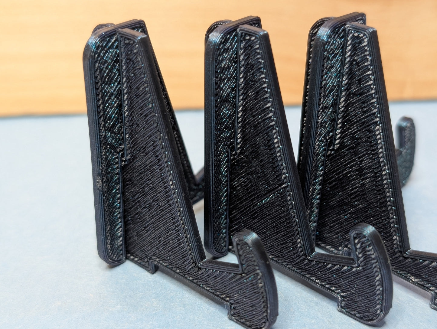 Burnt Titanium Display Stand - Set of 3