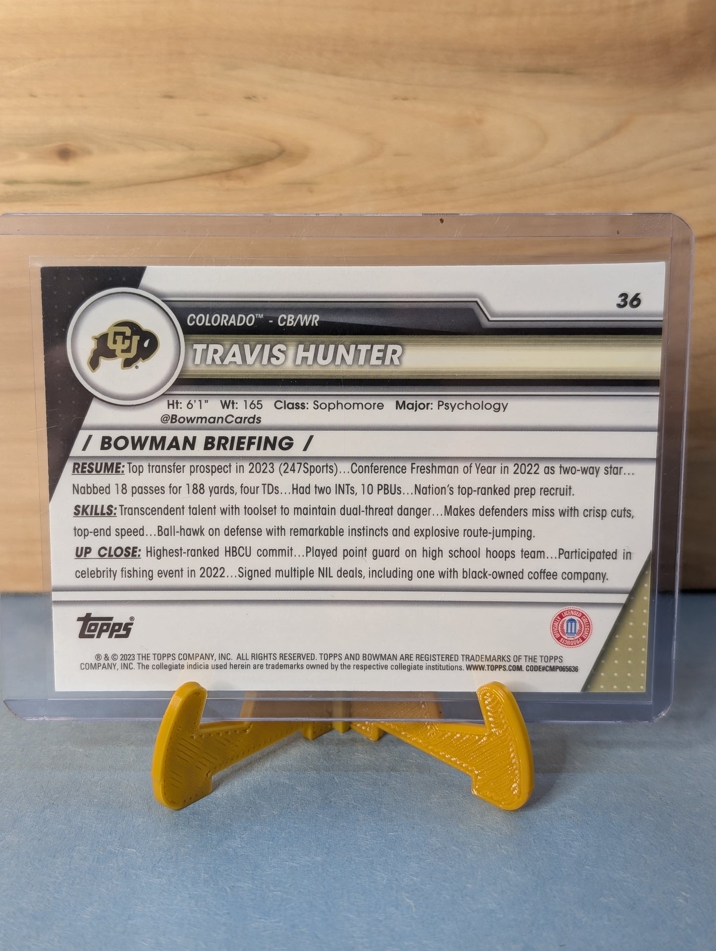 Curated Football card set of Bowman 1st  ( 2 of 2 )