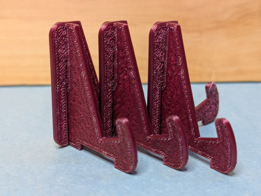 Red Display Stand - Set of 3